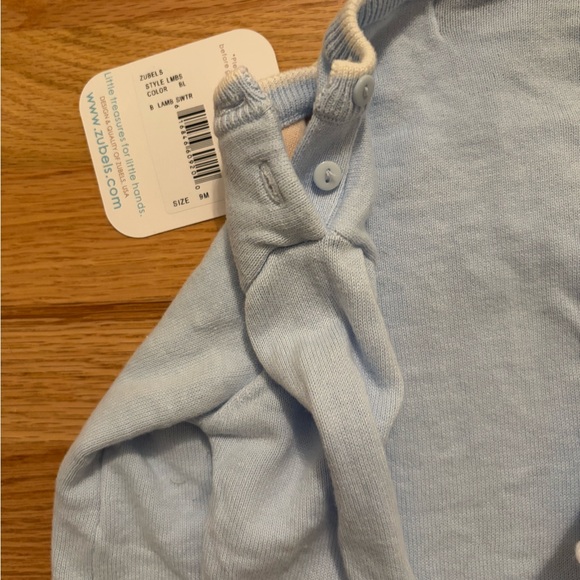 Zubels Fuzzy Lamb Lightweight Knit Sweater NWT - Picture 5 of 5